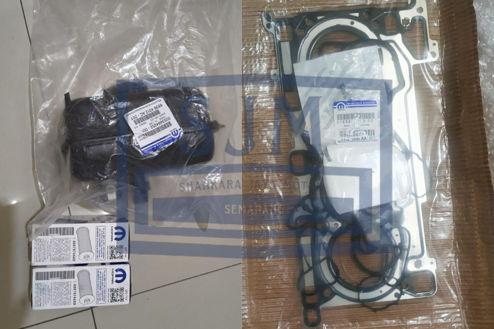 Just Arrived: Engine Filter Oil, Bottle Coolant Recovery, and Gasket Kit