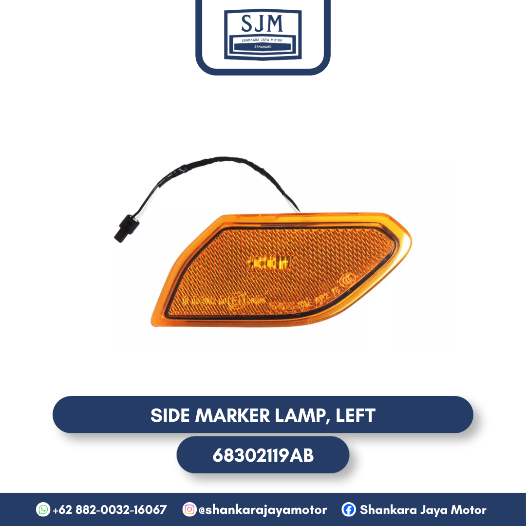68302119AB Side Marker Lamp, Left