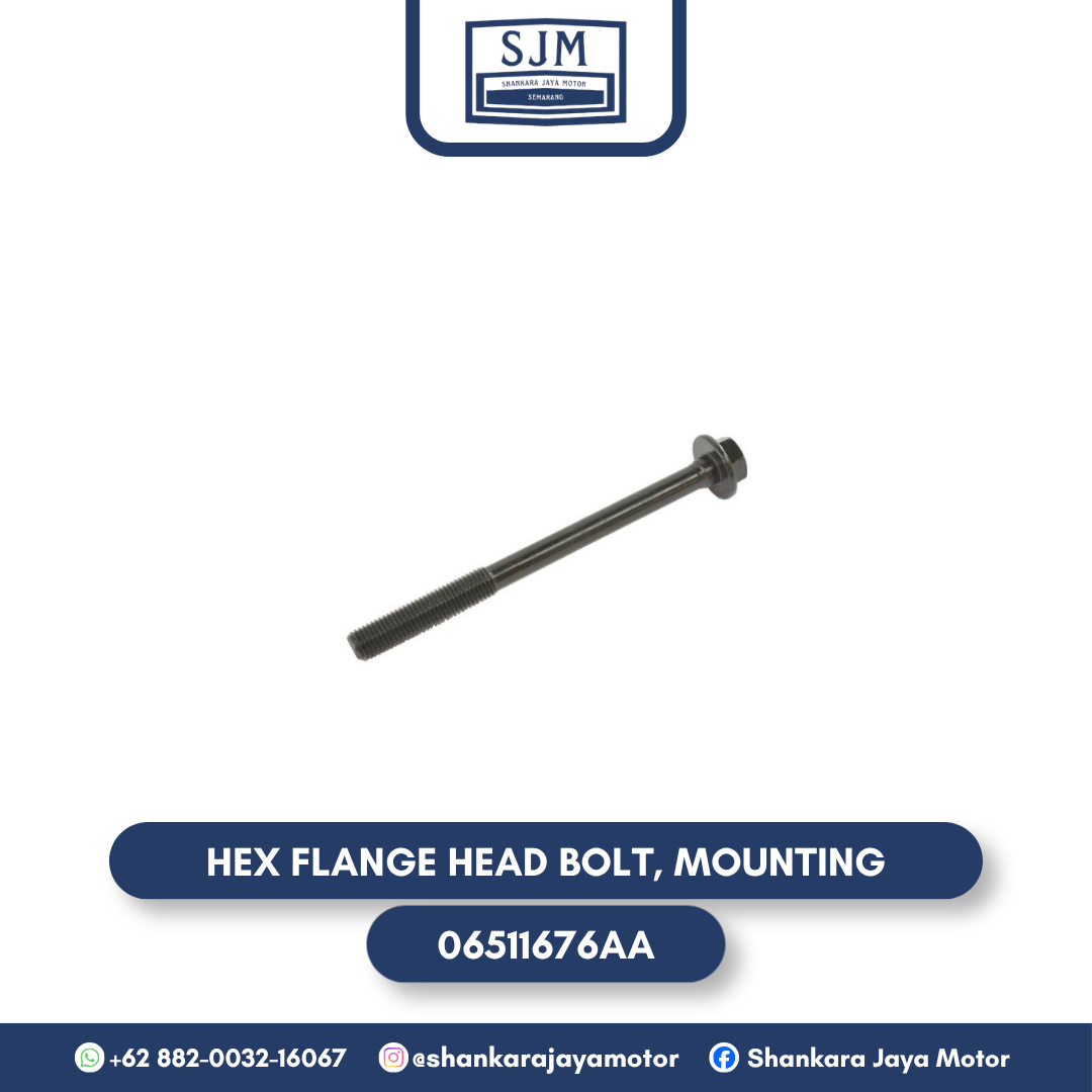 06511676AA Hex Flange Head Bolt, Mounting