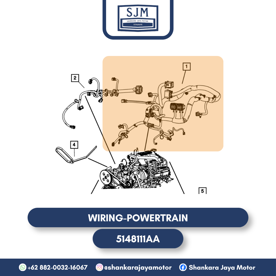5148111AA Wiring Power Train