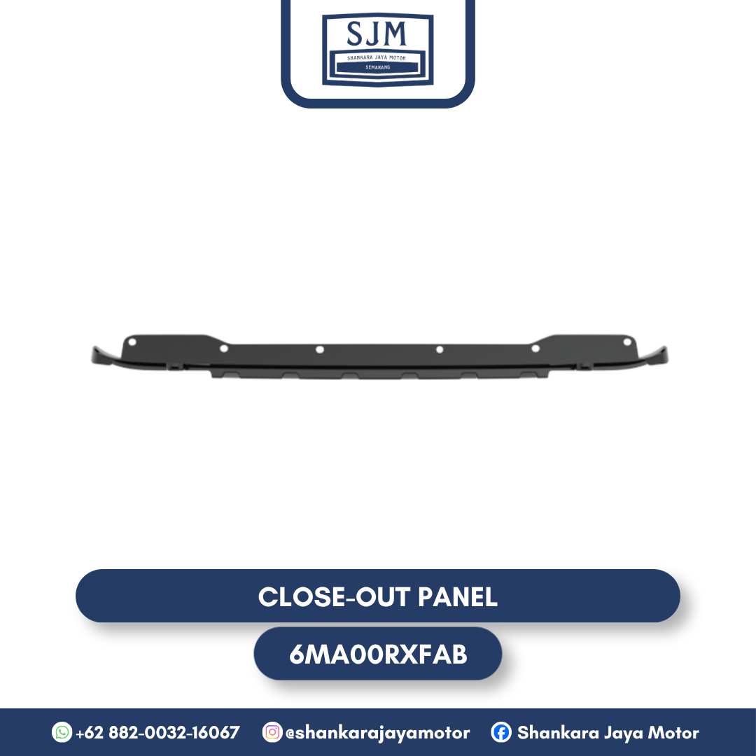 6MA00RXFAB Close-Out Panel