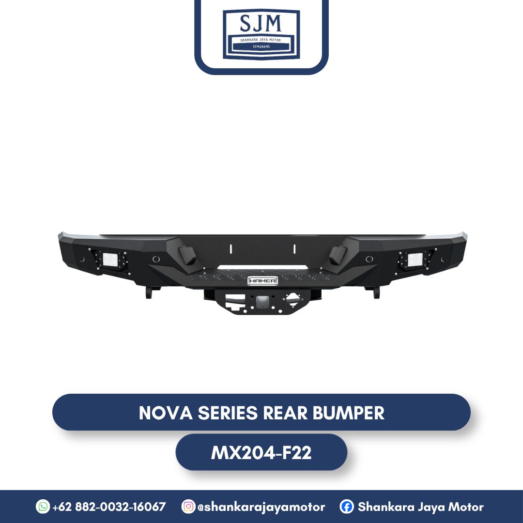 MX204-F22 Nova Series Rear Bumper