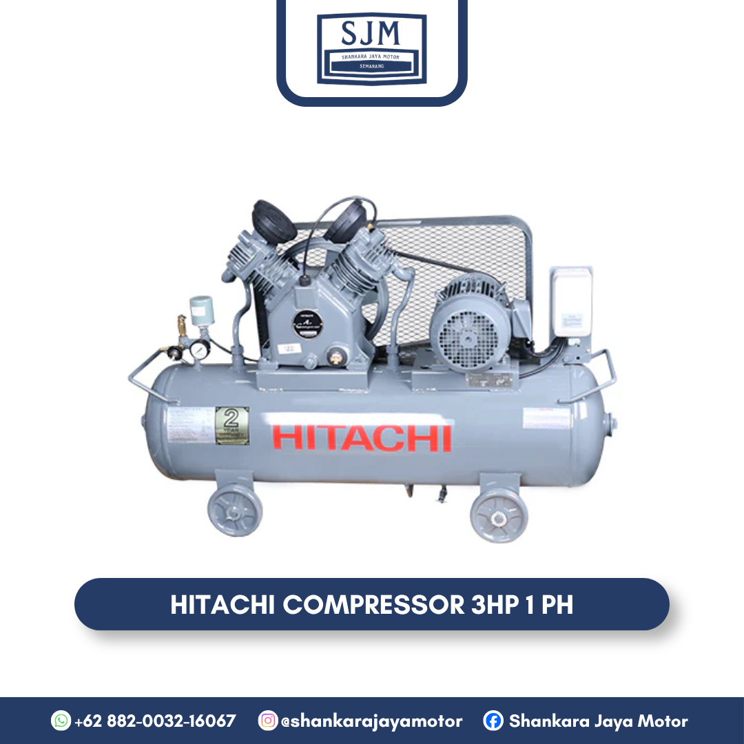 HIT-CMP3HP-1PH-001 Hitachi Compressor 3HP 1 PH